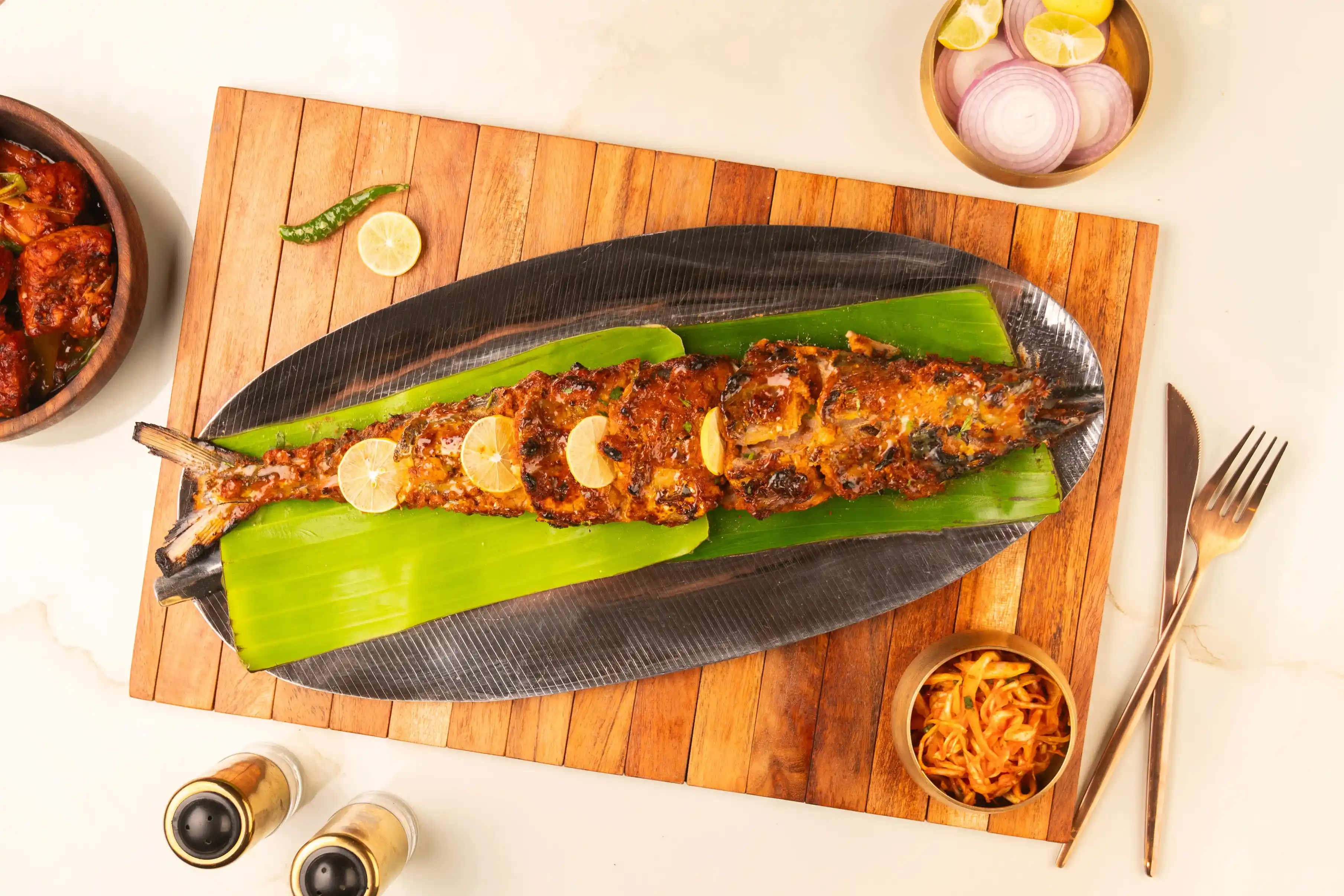 Whole Grilled Fish